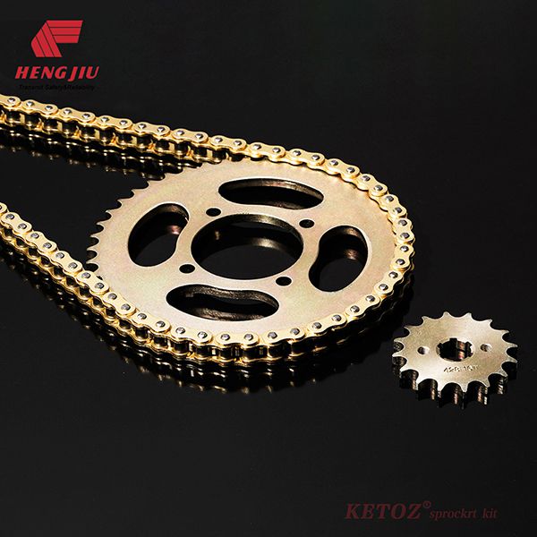 Kits de cadenas y piñones para motocicletas 